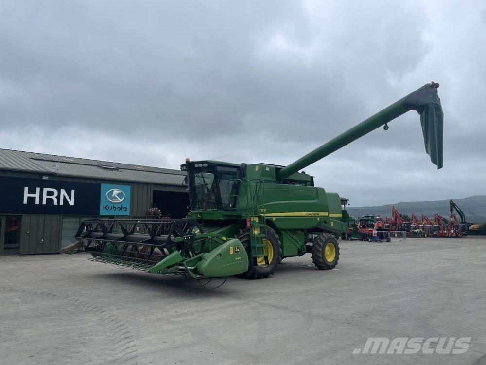 John Deere T 550 콤바인 수확기
