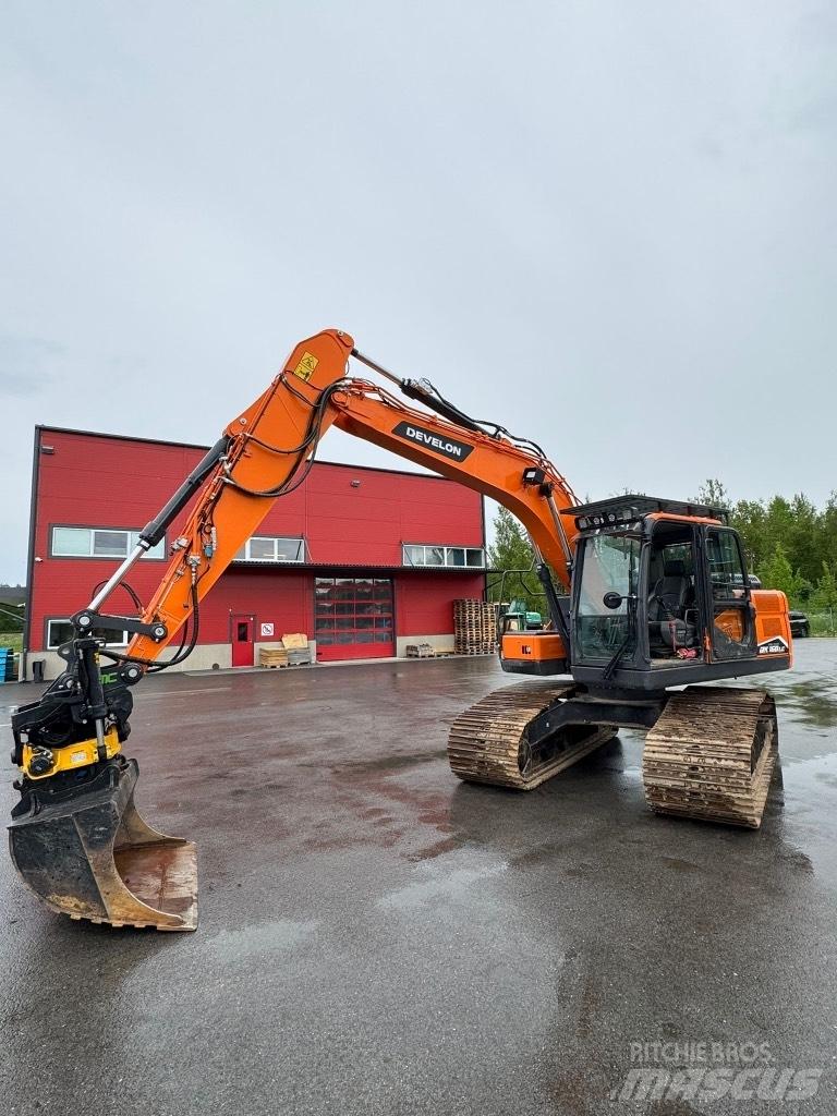 Develon DX 160 LC-7 대형 굴삭기 29톤 이상
