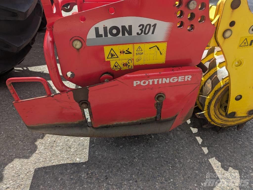 Pöttinger Lion 301 파워 하로우 및 로토틸러(회전 경운기)
