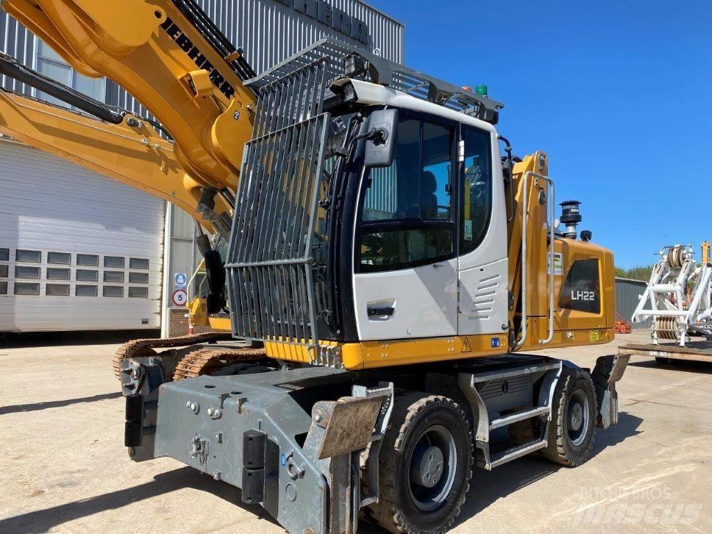Liebherr LH 22 M 폐기물/산업 처리기