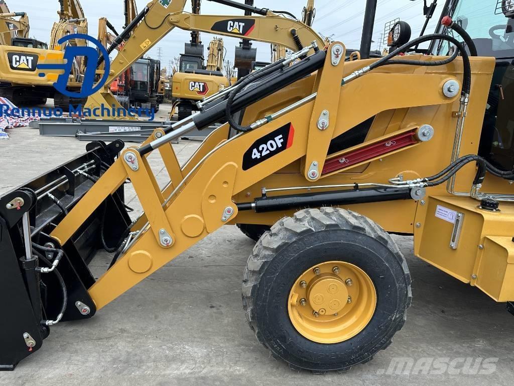 CAT 420 F 백호로더