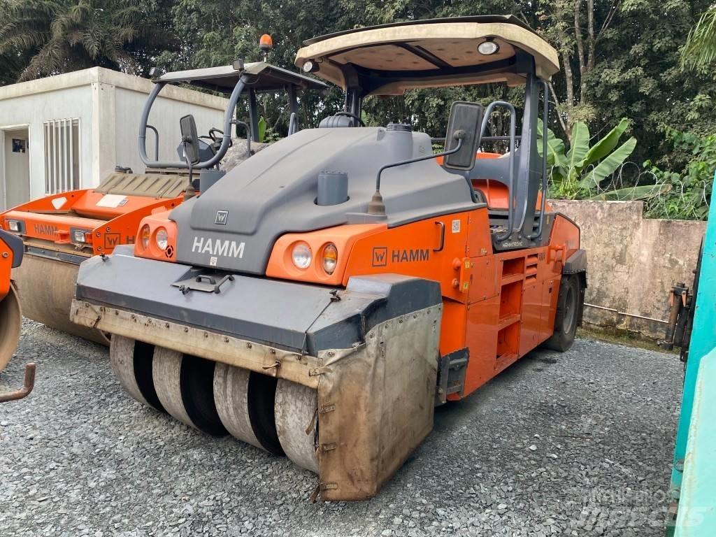 Hamm HP240 트윈 드럼 롤러