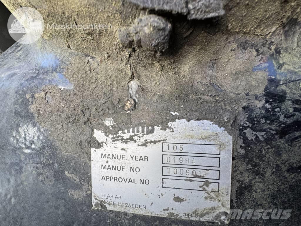 Volvo FL 614 크레인 트럭