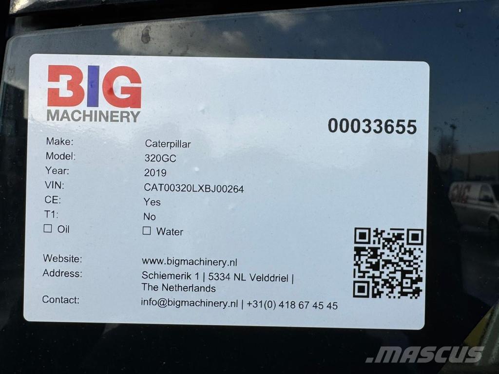 CAT 320GC 특수 굴삭기