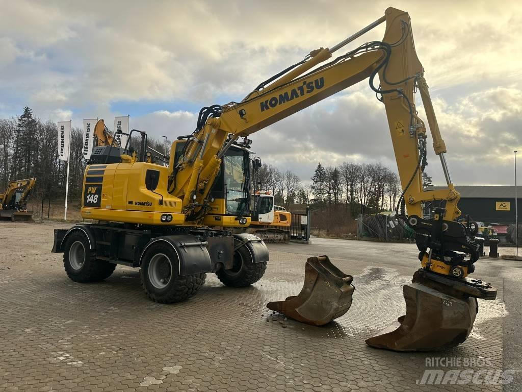 Komatsu PW 148-11  휠 굴삭기