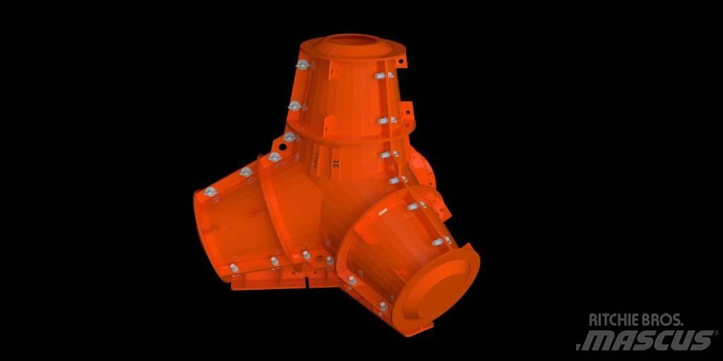  3A Block Tetrapod 콘크리트 피니셔
