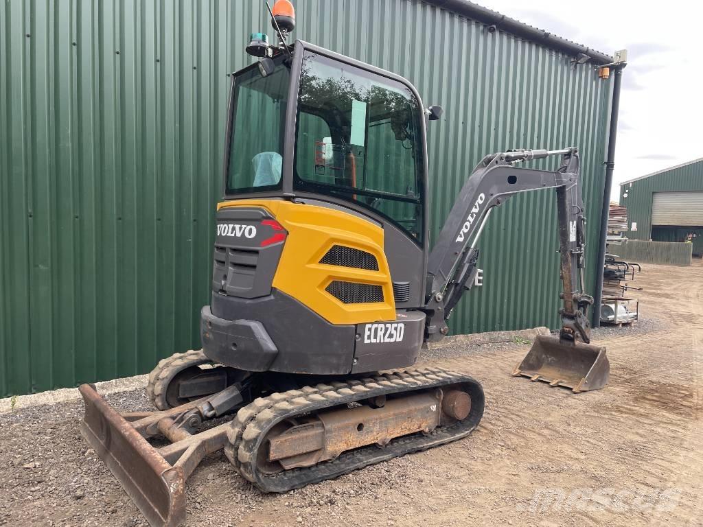 Volvo ECR 25 D 소형 굴삭기 7톤 미만