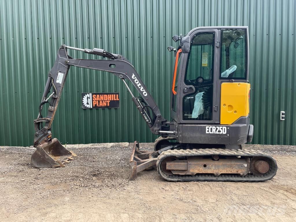 Volvo ECR 25 D 소형 굴삭기 7톤 미만