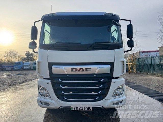 DAF CF 450 플랫베드/윈치 트럭