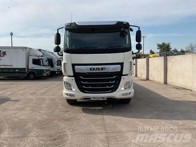 DAF CF 450 플랫베드/윈치 트럭