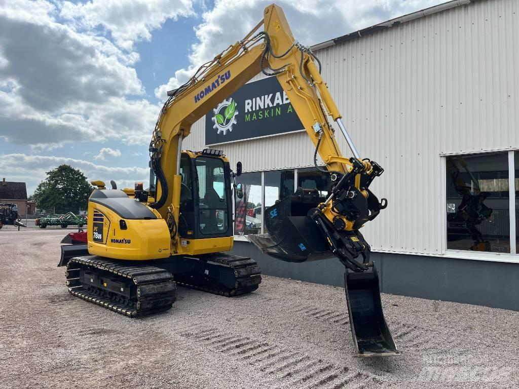 Komatsu PC78US-11E0 중형굴삭기 7톤-28톤