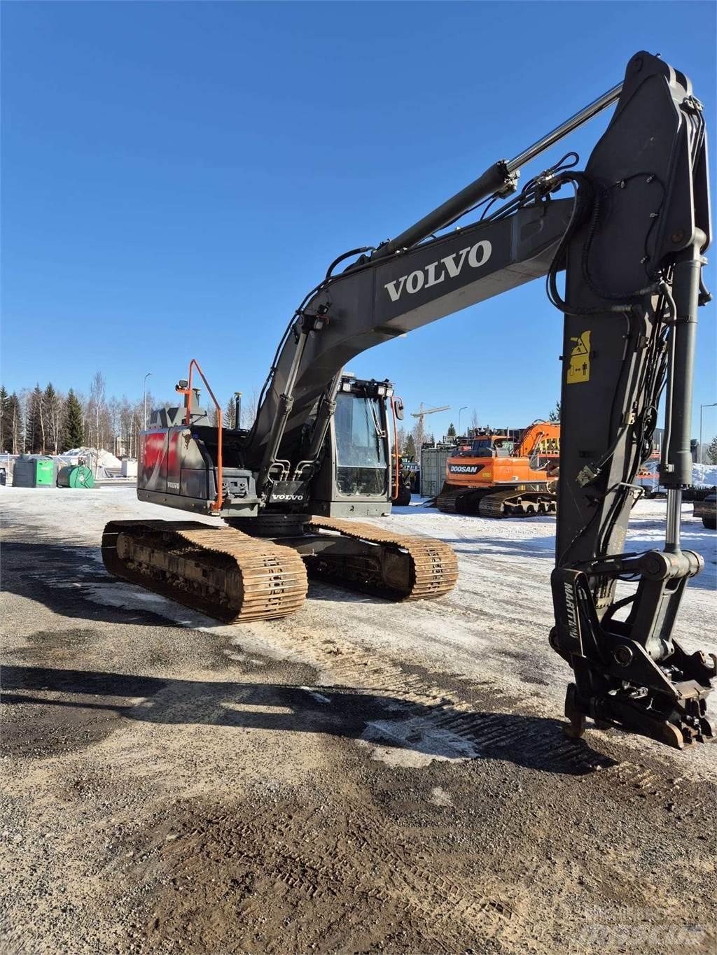 Volvo EC220EL 대형 굴삭기 29톤 이상