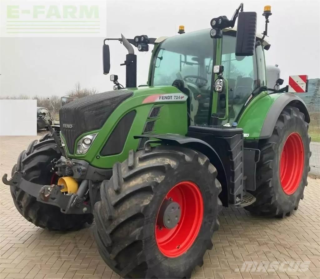 Fendt 724 s4 profi+ 트랙터