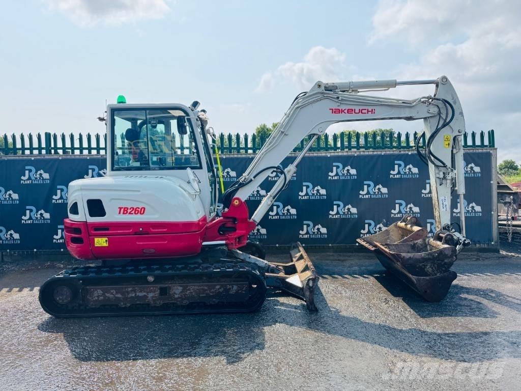 Takeuchi TB 260 소형 굴삭기 7톤 미만