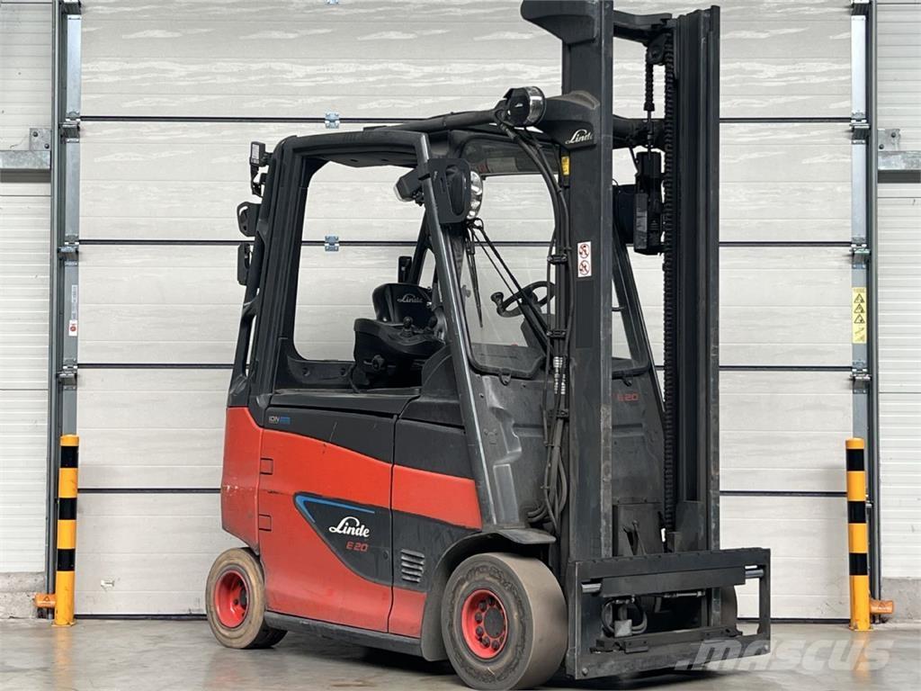 Linde E 20H-01/600 전동 지게차