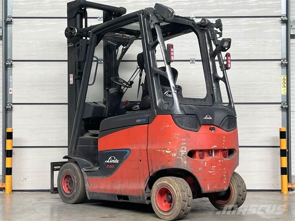 Linde E 20H-01/600 전동 지게차