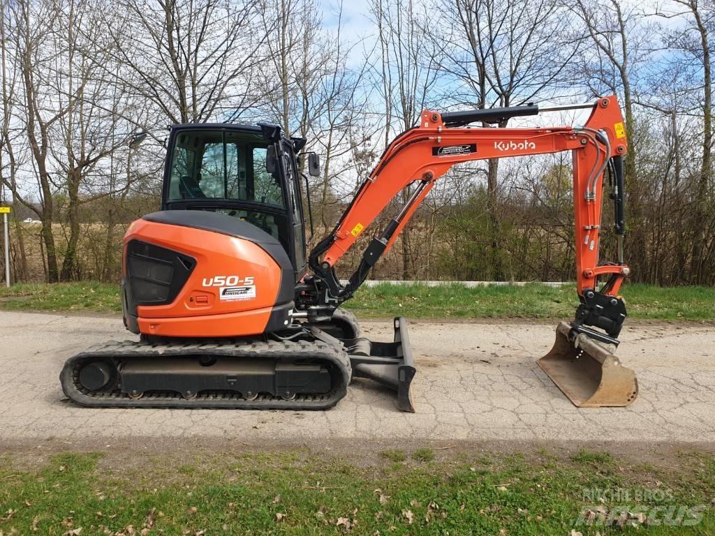 Kubota U 50-5 소형 굴삭기 7톤 미만