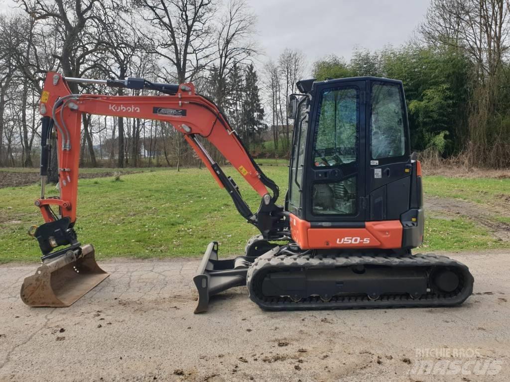 Kubota U 50-5 소형 굴삭기 7톤 미만