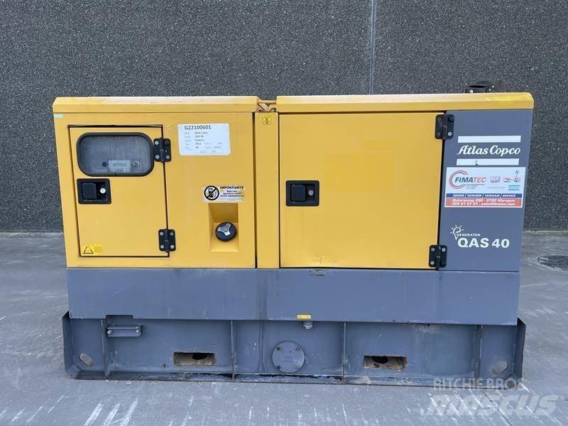 Atlas Copco QAS 40 디젤 발전기