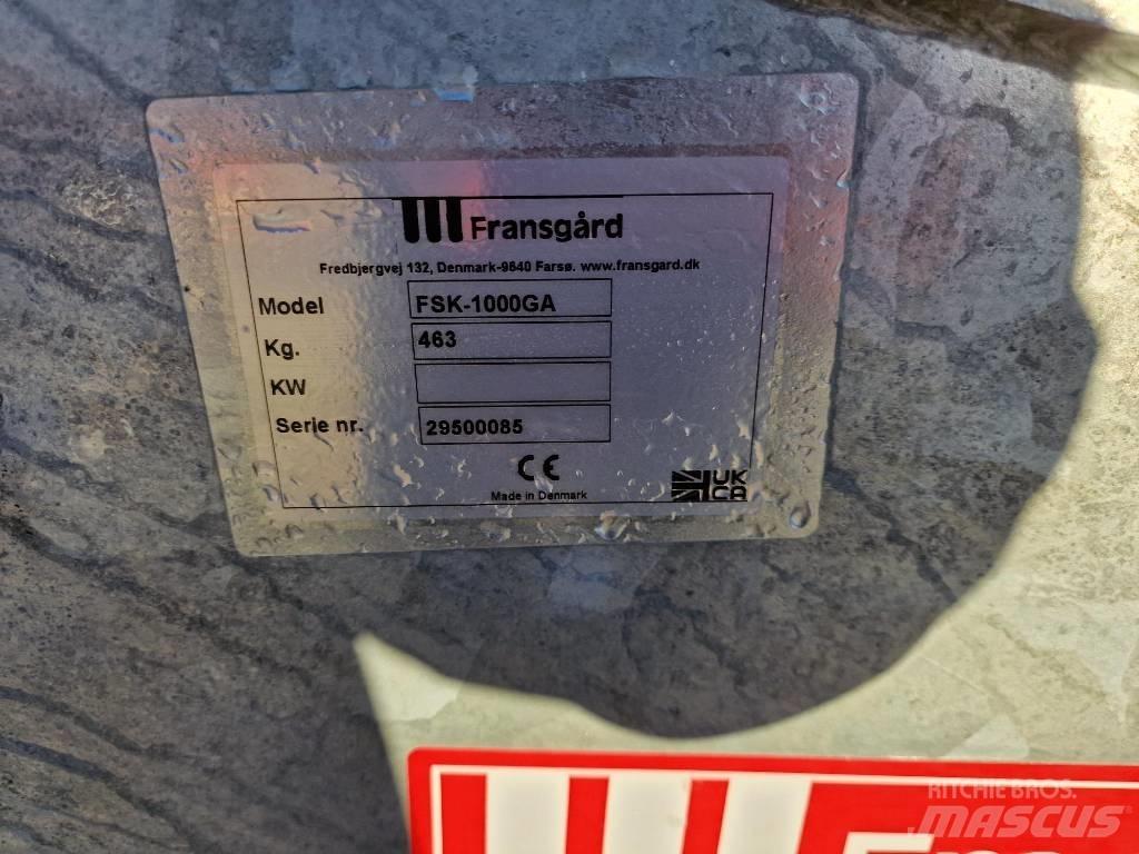 Fransgård FSK 1000 모래(염화칼슘) 살포기