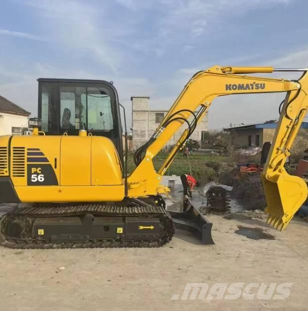 Komatsu PC56-7 소형 굴삭기 7톤 미만