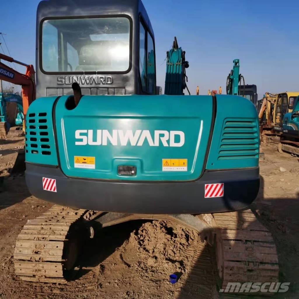 Sunward SWE80E 중형굴삭기 7톤-28톤