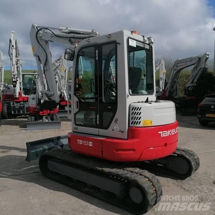 Takeuchi TB153FR 소형 굴삭기 7톤 미만