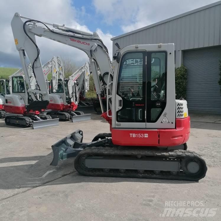 Takeuchi TB153FR 소형 굴삭기 7톤 미만