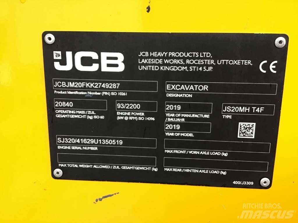 JCB JS 20 MH 폐기물/산업 처리기