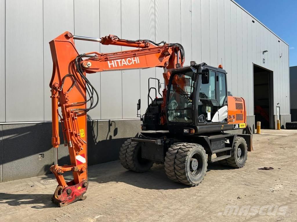 Hitachi ZX 140 W-5B  휠 굴삭기