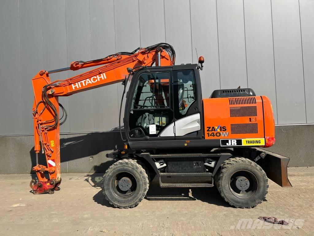 Hitachi ZX 140 W-5B  휠 굴삭기