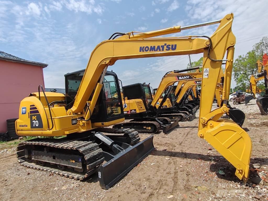 Komatsu PC 70 소형 굴삭기 7톤 미만