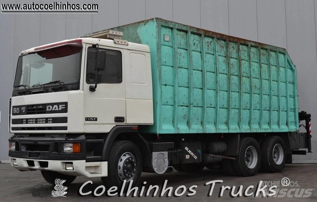 DAF 95Ati 380 플랫베드/드롭사이드 트럭