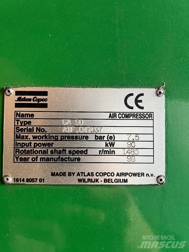 Atlas Copco GA 90 콤푸레샤