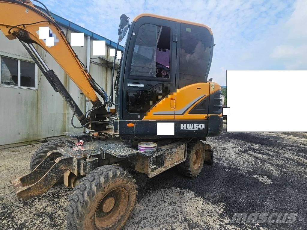Hyundai HW60  휠 굴삭기