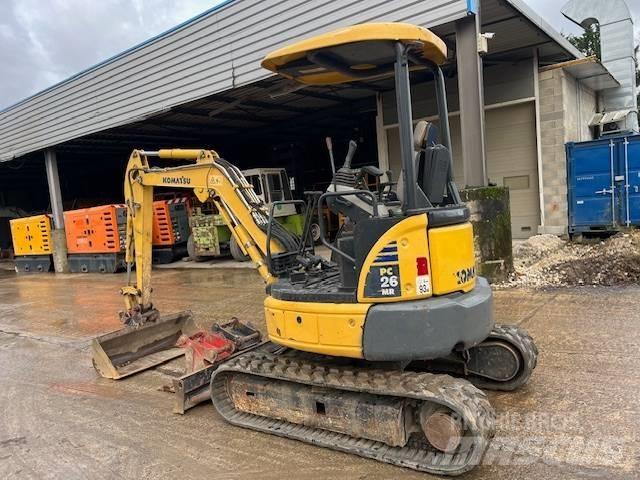 Komatsu PC 26 MR-3 소형 굴삭기 7톤 미만