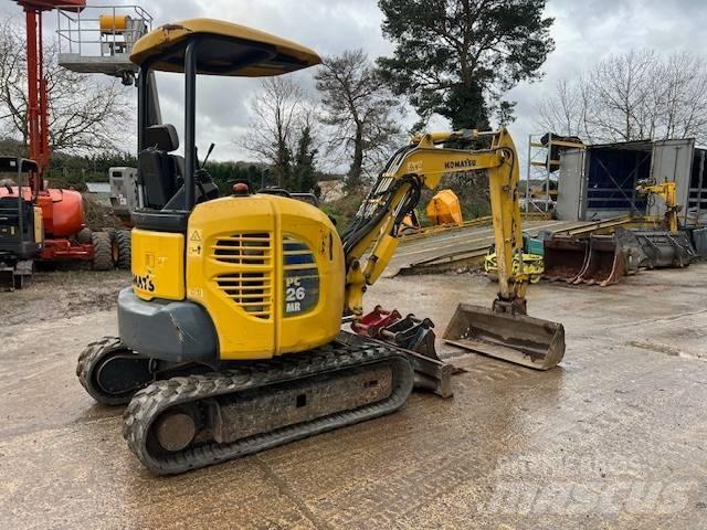 Komatsu PC 26 MR-3 소형 굴삭기 7톤 미만