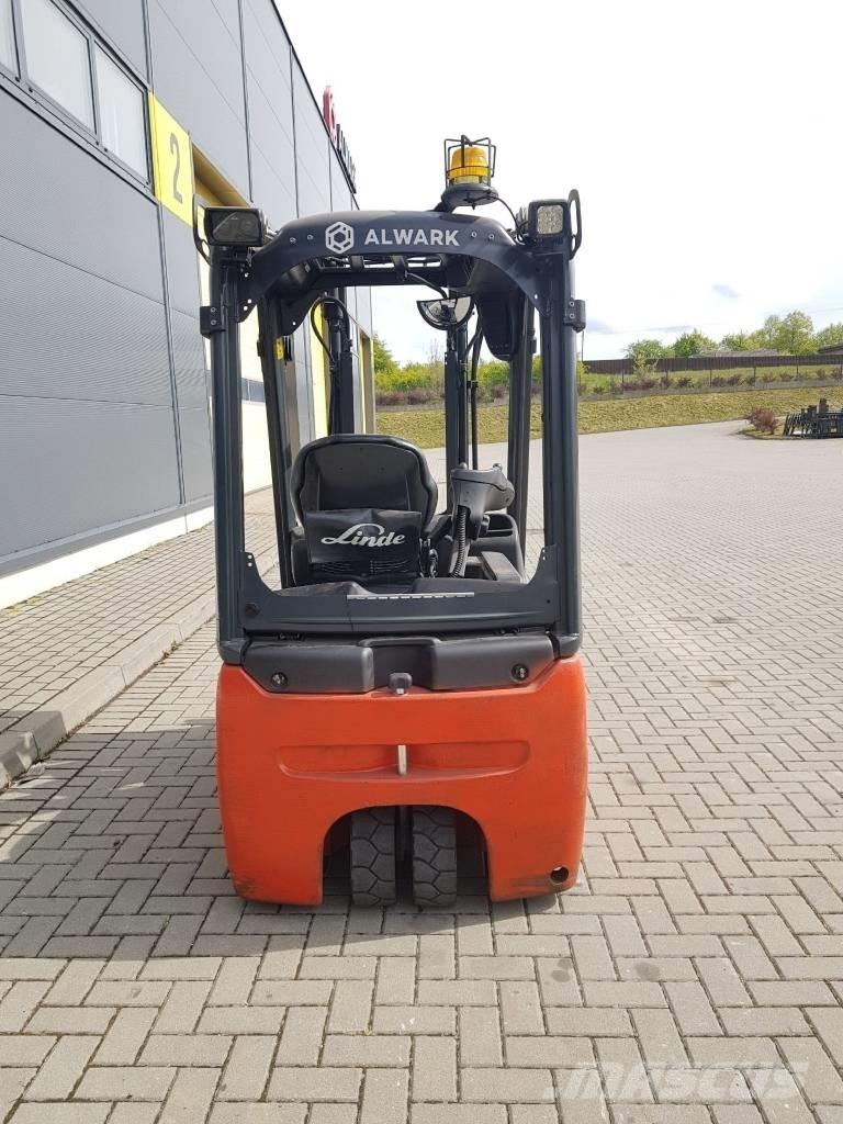 Linde E16C 전동 지게차
