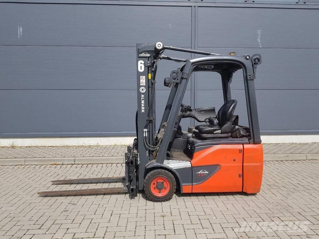 Linde E16C 전동 지게차