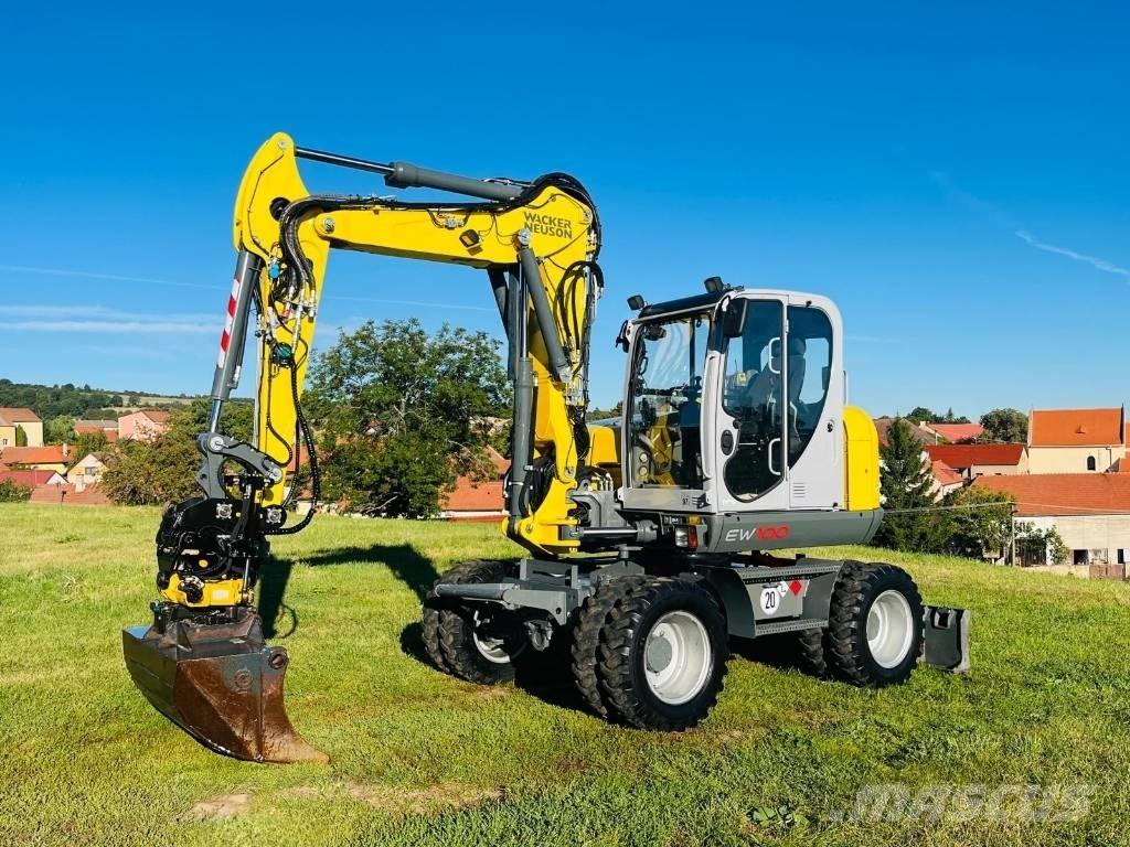Wacker Neuson EW 100  휠 굴삭기