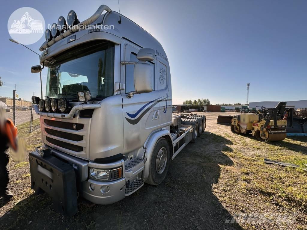 Scania G 490 훅 리프트 트럭