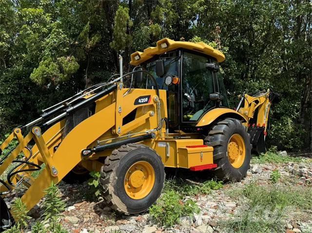 CAT 420 F 백호로더