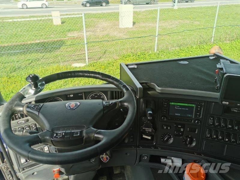 Scania G 450 훅 리프트 트럭