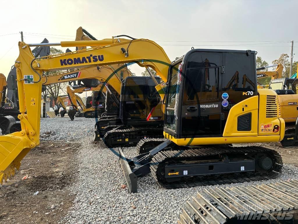 Komatsu PC 70 소형 굴삭기 7톤 미만
