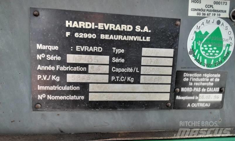 Evrard Alpha 2500 자주 동력 분무기