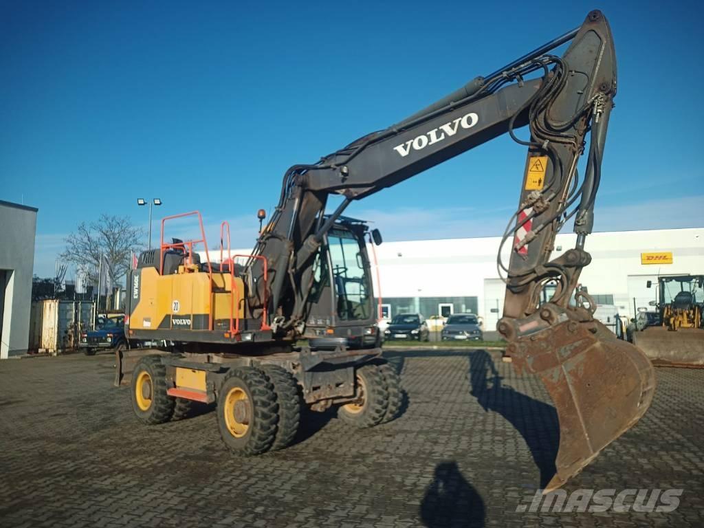 Volvo EW 160 E  휠 굴삭기