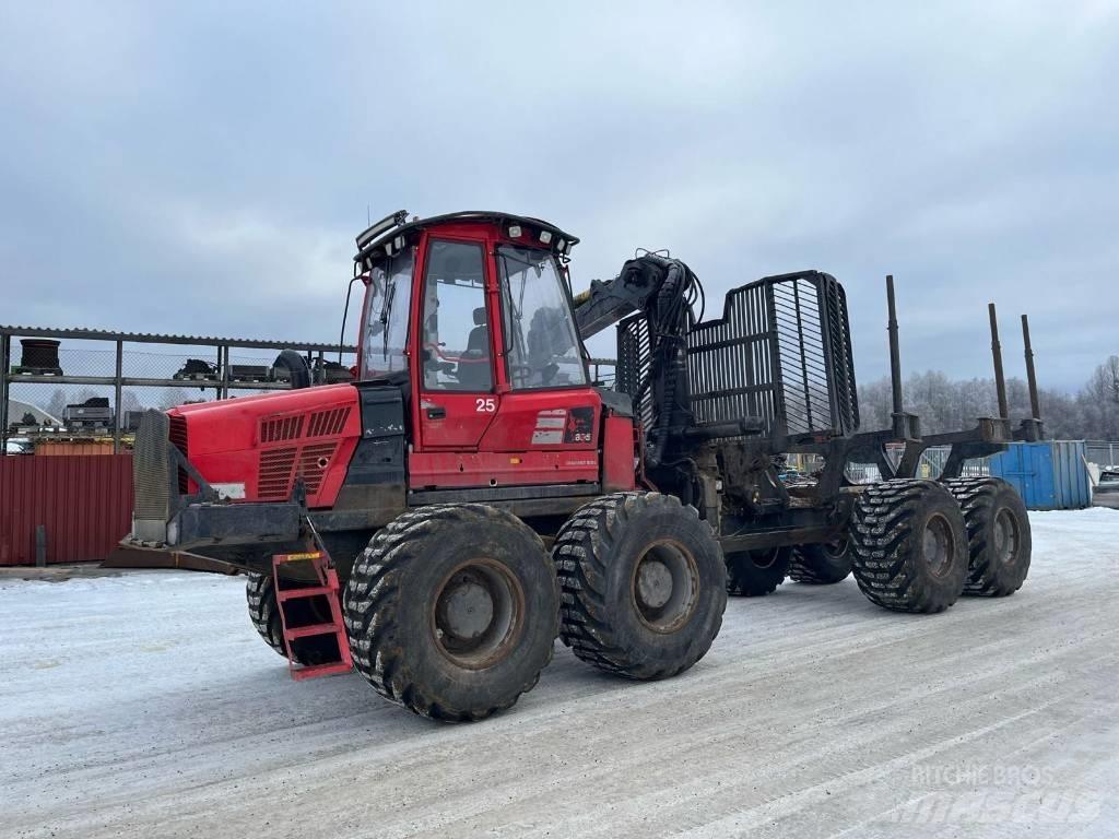 Komatsu 895 원목 포워더