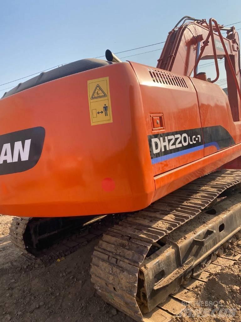 Doosan dh220lc-7 대형 굴삭기 29톤 이상