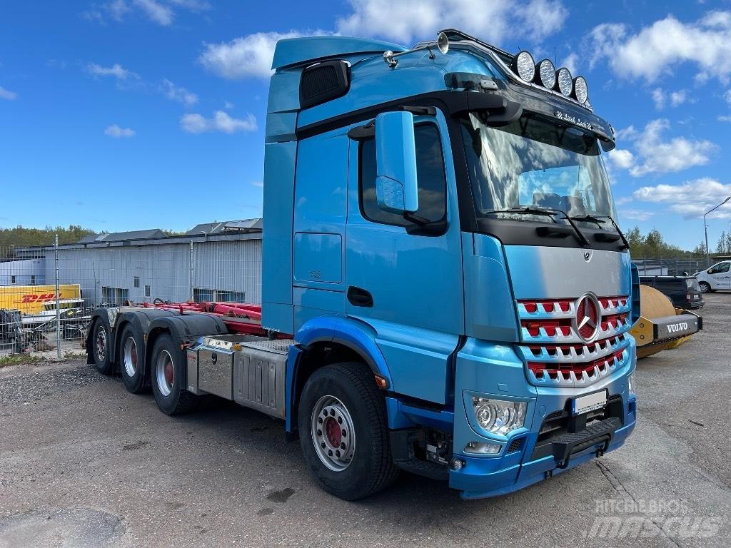 Mercedes-Benz 3253 L 훅 리프트 트럭