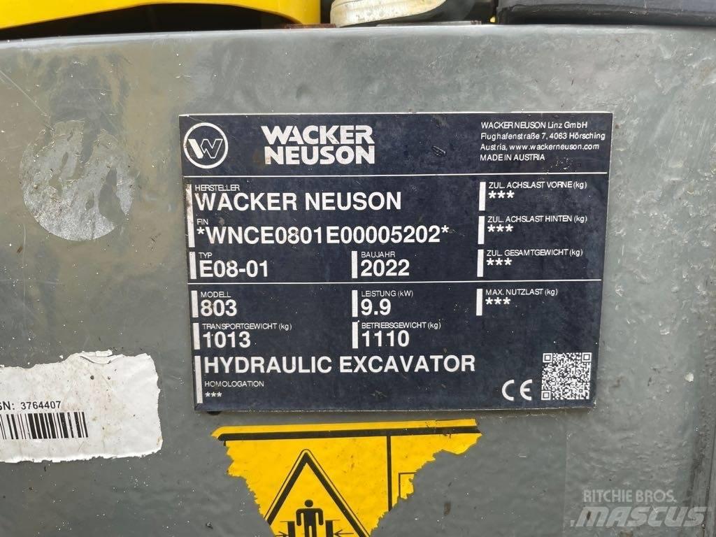 Wacker Neuson 803 대형 굴삭기 29톤 이상